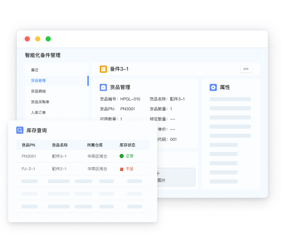 備件管理系統(tǒng)